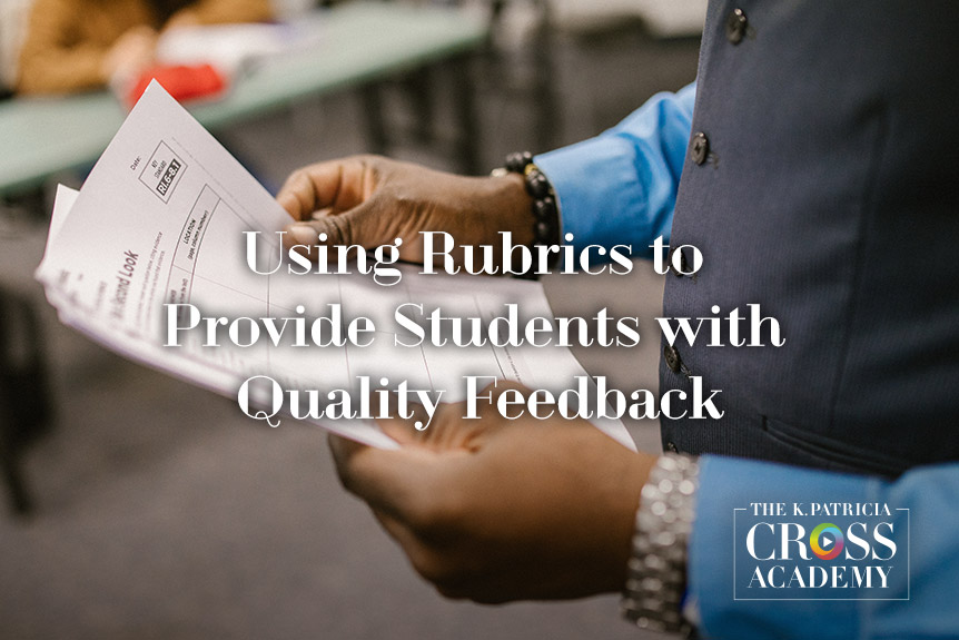 Featured image for “Using Rubrics to Provide Students with Quality Feedback”